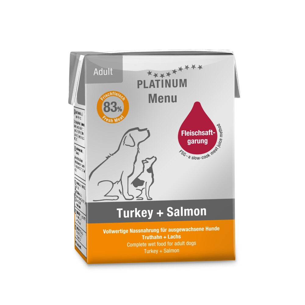 Platinum Hindili Ve Somonlu Köpek Yaş Maması 185 GR | SRC: Barcode: 4260208741068